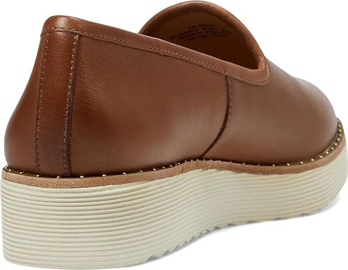 Johnston & Murphy Mitzi Venetian Women's Flat Shoes Cognac : 9.5 M, Leather - Image 4