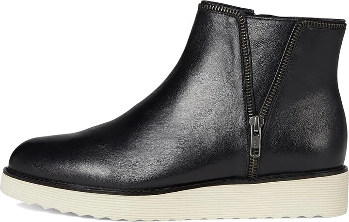 Johnston & Murphy Mitzi Zipper Bootie High Women's Heels Black : 6 M, Leather - Image 6