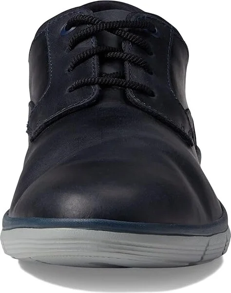 Johnston & Murphy Parsons Plain Toe Men's Shoes Navy : 8.5 M (D), Leather - Image 5