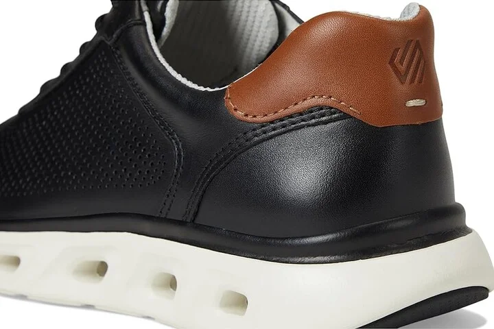Johnston & Murphy Reactivate U-Throat Men's Shoes Black Full Grain : 10 M (D), Leather - Image 7
