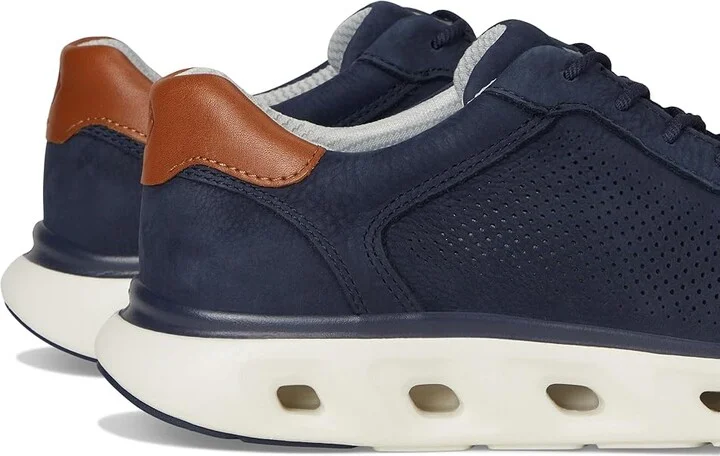 Johnston & Murphy Reactivate U-Throat Men's Shoes Navy Nubuck : 10 M (D), Leather - Image 7