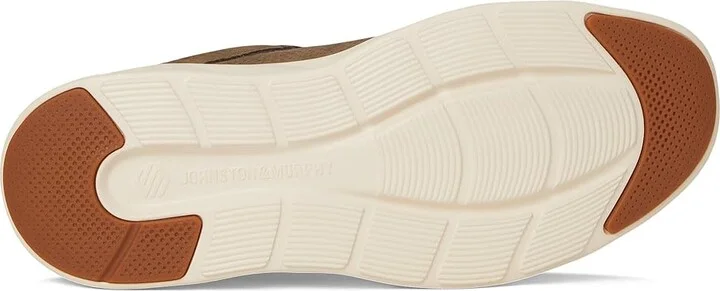 Johnston & Murphy Reactivate U-Throat Men's Shoes Taupe Nubuck : 14 M (D), Leather - Image 3