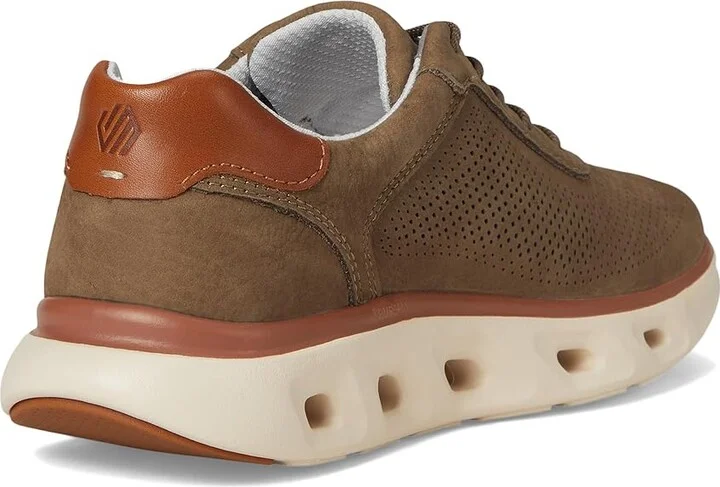 Johnston & Murphy Reactivate U-Throat Men's Shoes Taupe Nubuck : 14 M (D), Leather - Image 4