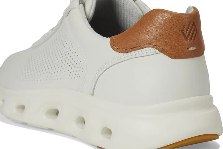 Johnston & Murphy Reactivate U-Throat Men's Shoes White Full Grain : 12 M (D), Leather - Image 7
