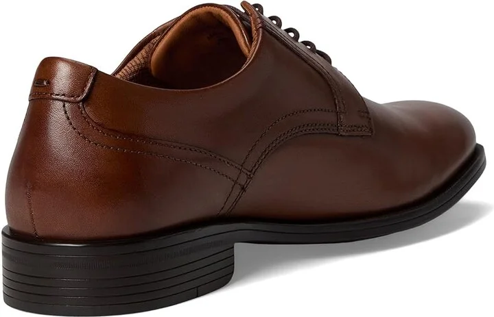 Johnston & Murphy Reeve Plain Toe Men's Lace Up Wing Tip Shoes Brown : 10 M (D), Leather - Image 4