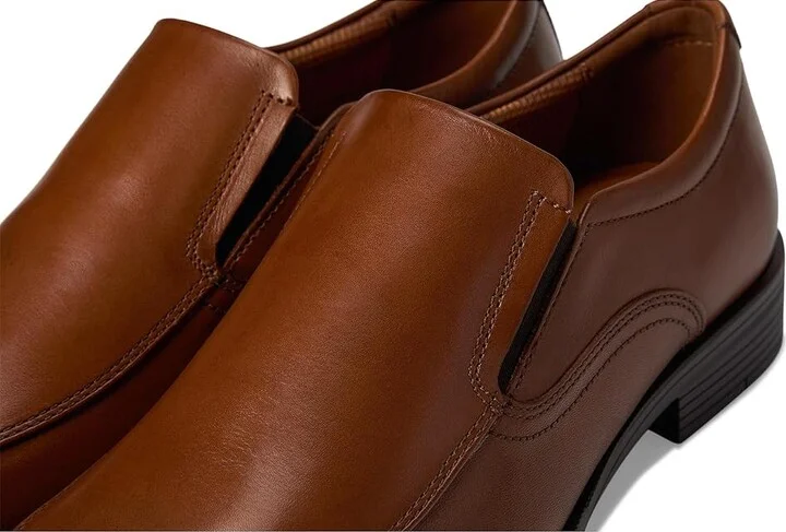 Johnston & Murphy Reeve Run-Off Venetian Men's Lace Up Wing Tip Shoes Brown : 8.5 M (D), Leather - Image 7