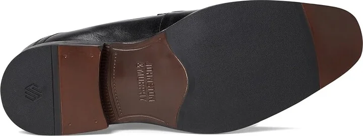 Johnston & Murphy Richland Bit Men's Lace Up Wing Tip Shoes Black Full Grain : 12 M (D), Leather - Image 3