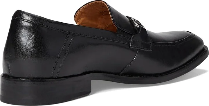 Johnston & Murphy Richland Bit Men's Lace Up Wing Tip Shoes Black Full Grain : 12 M (D), Leather - Image 4