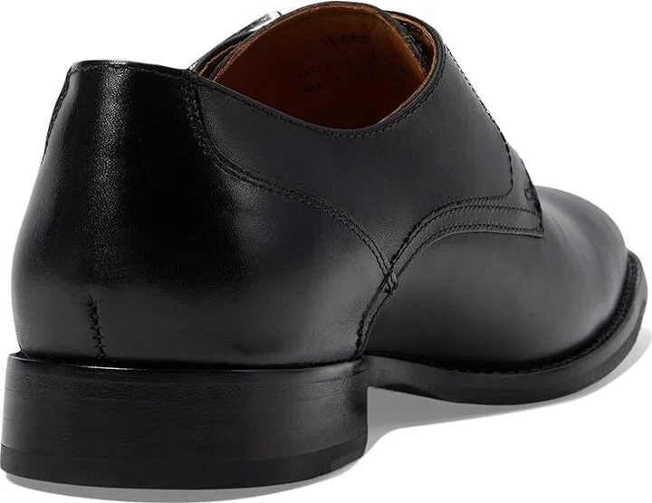 Johnston & Murphy Richland Monk Strap Men's Lace Up Wing Tip Shoes Black Full Grain : 11 M (D), Leather/Rubber/Sheepskin - Image 4