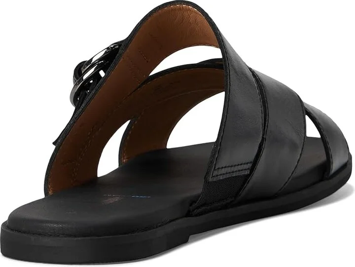 Johnston & Murphy Shayla Cross-Band Slide Women's Sandals Black : 9 M, Leather - Image 4