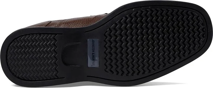 Johnston & Murphy Shuler Causal Dress Bike Toe Oxford Men's Plain Toe Shoes Dark Brown : 8.5 M (D), Leather - Image 4
