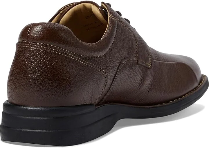 Johnston & Murphy Shuler Causal Dress Bike Toe Oxford Men's Plain Toe Shoes Dark Brown : 8.5 M (D), Leather - Image 5