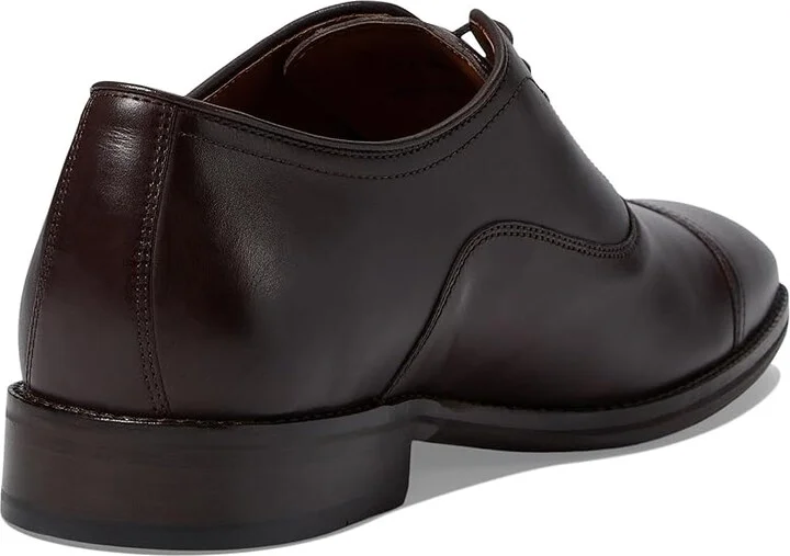 Johnston & Murphy Sullivan Cap Toe Men's Lace Up Wing Tip Shoes Espresso Italian Calfskin : 9 M (D), Leather/Rubber - Image 4