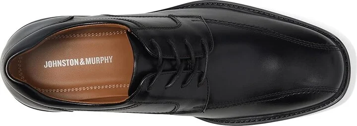 Johnston & Murphy Tabor Runoff Lace-Up Men's Shoes Black Calfskin : 8 M (D), Leather - Image 3