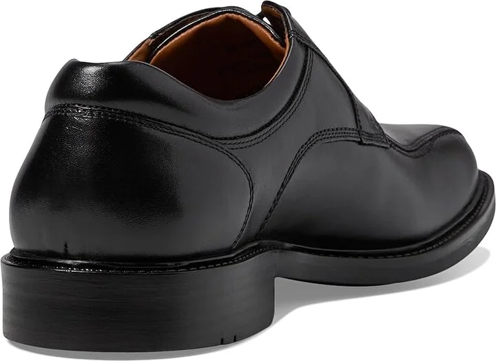 Johnston & Murphy Tabor Runoff Lace-Up Men's Shoes Black Calfskin : 8 M (D), Leather - Image 5