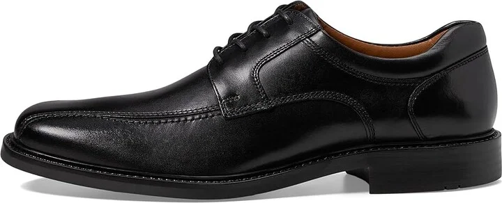 Johnston & Murphy Tabor Runoff Lace-Up Men's Shoes Black Calfskin : 8 M (D), Leather - Image 7