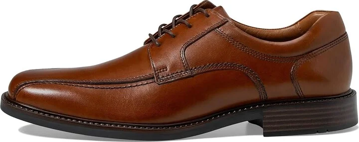 Johnston & Murphy Tabor Runoff Lace-Up Men's Shoes Tan Calfskin : 8 M (D), Leather - Image 7