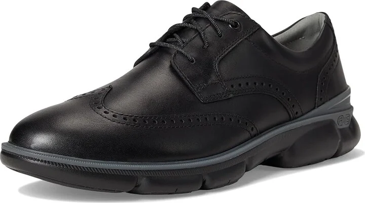 Johnston & Murphy Tanner Wingtip Men's Lace Up Wing Tip Shoes Black : 11.5 M (D), Leather - Image 5