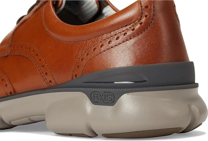 Johnston & Murphy Tanner Wingtip Men's Lace Up Wing Tip Shoes Tan : 9.5 M (D), Leather - Image 7