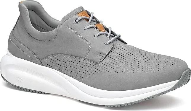 Johnston & Murphy Tr3-Luxe Hybrid Men's Shoes Gray Waterproof Nubuck : 9 M (D)