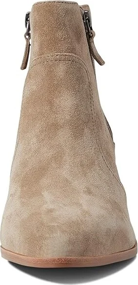 Johnston & Murphy Trista Double Zip Bootie Women's Shoes Taupe Suede : 6 M - Image 2