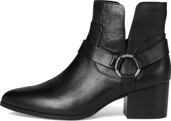Johnston & Murphy Trista Harness Bootie Women's Boots Black 1 : 6.5 M, Leather/Microfiber/Rubber - Image 6