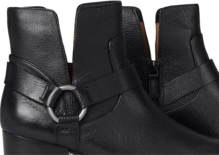 Johnston & Murphy Trista Harness Bootie Women's Boots Black 1 : 6.5 M, Leather/Microfiber/Rubber - Image 7