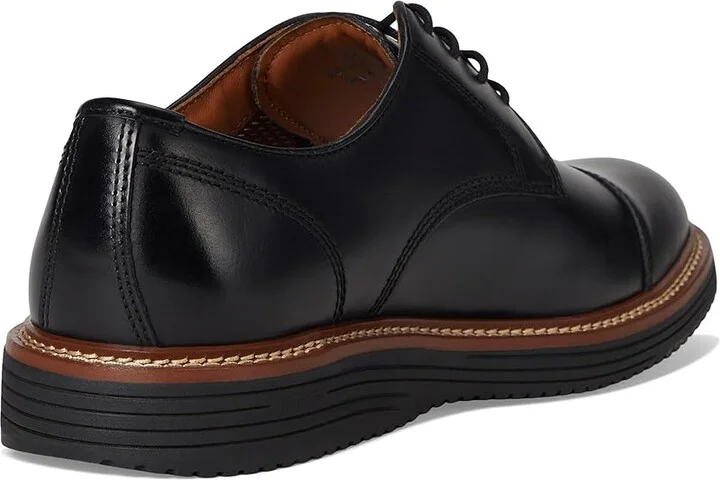 Johnston & Murphy Upton Cap Toe Men's Lace-up Boots Black Full Grain : 8 M (D), Leather - Image 4