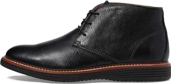 Johnston & Murphy Upton Chukka Men's Shoes Black Full Grain : 14 M (D), Leather - Image 6