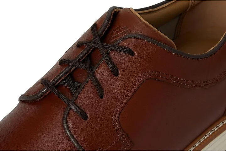 Johnston & Murphy Upton Gl1 Luxe Hybrid Men's Shoes Tan Waterproof Full Grain : 10 M (D), Leather - Image 7