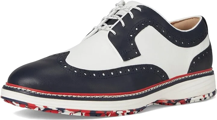 Johnston & Murphy Upton Gl3 Luxe Hybrid Men's Shoes Navy/White Waterproof Full Grain : 11.5 M (D), Leather - Image 5