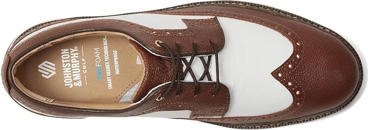 Johnston & Murphy Upton Gl3 Luxe Hybrid Men's Shoes Tan/White : 11 M (D), Leather - Image 2