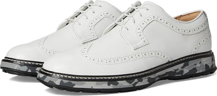 Johnston & Murphy Upton Gl3 Luxe Hybrid Men's Shoes White Waterproof Leather : 12 M (D)