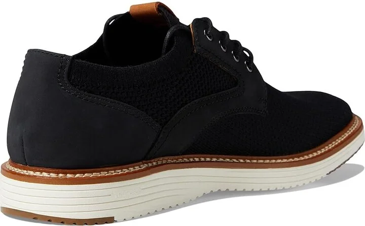 Johnston & Murphy Upton Knit Plain Toe Men's Shoes Black Knit : 9 M (D), Leather - Image 4