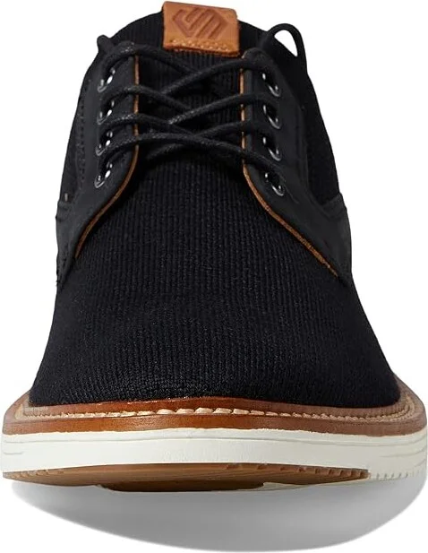 Johnston & Murphy Upton Knit Plain Toe Men's Shoes Black Knit : 9 M (D), Leather - Image 5