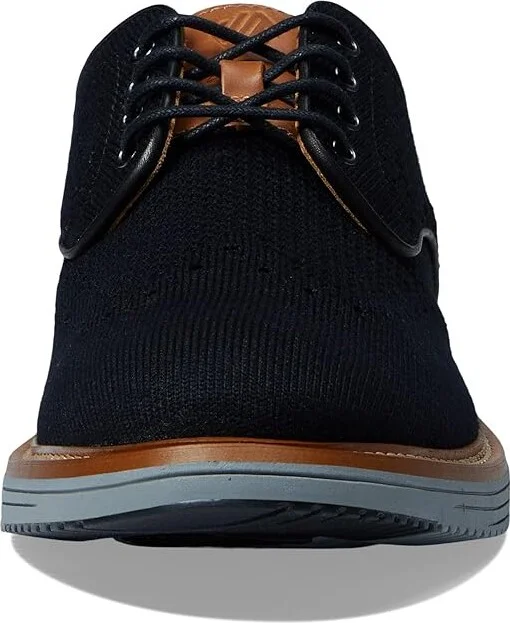 Johnston & Murphy Upton Knit Wing Tip Men's Shoes Black Knit : 8 M (D) - Image 5