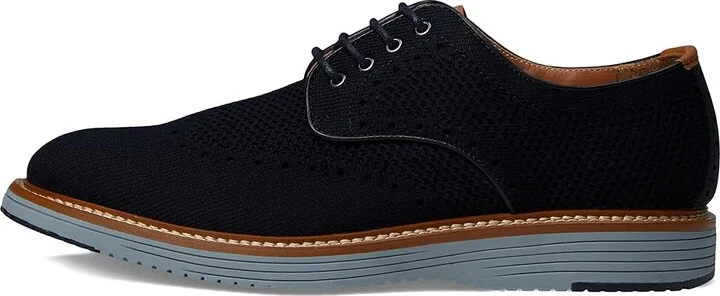 Johnston & Murphy Upton Knit Wing Tip Men's Shoes Black Knit : 8 M (D) - Image 6