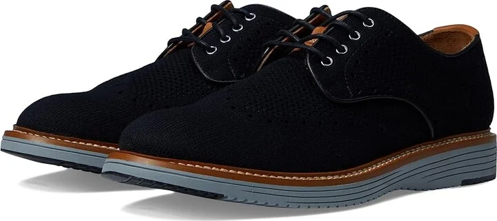 Johnston & Murphy Upton Knit Wing Tip Men's Shoes Black Knit : 8 M (D)