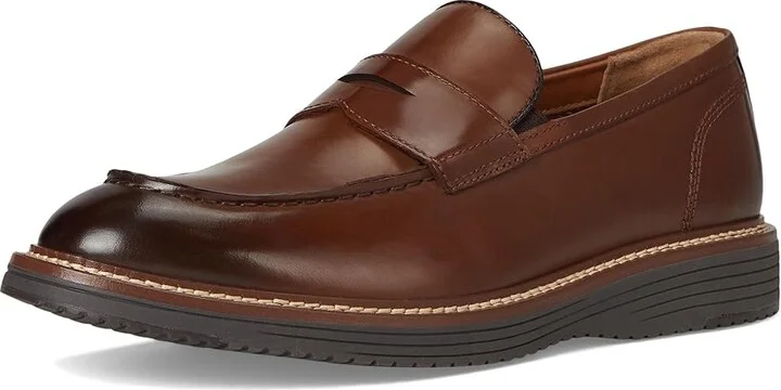 Johnston & Murphy Upton Penny Men's Shoes Tan Full Grain 1 : 11.5 M (D), Leather - Image 5