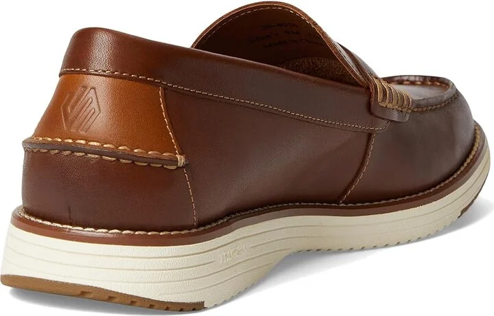 Johnston & Murphy Upton Penny Men's Shoes Tan Full Grain : 13 M (D), Leather - Image 4