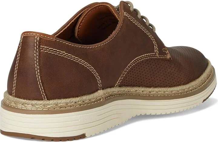 Johnston & Murphy Upton Perfed Plain Toe Men's Lace-up Boots Brown : 9 M (D), Leather - Image 4