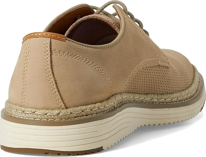 Johnston & Murphy Upton Perfed Plain Toe Men's Lace-up Boots Taupe : 9.5 M (D), Leather - Image 4