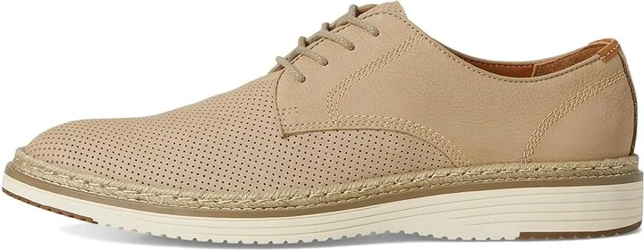 Johnston & Murphy Upton Perfed Plain Toe Men's Lace-up Boots Taupe : 9.5 M (D), Leather - Image 6