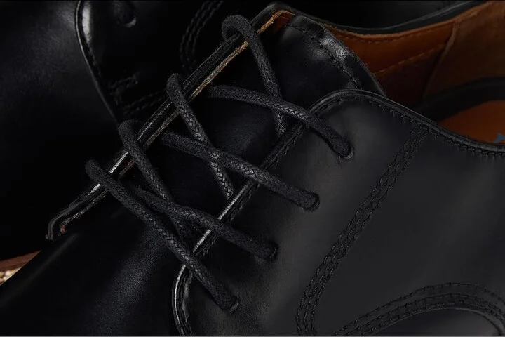 Johnston & Murphy Upton Plain Toe Men's Shoes Black Full Grain 1 : 14 W (EE), Leather - Image 7