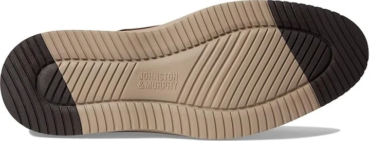 Johnston & Murphy Upton Plain Toe Men's Shoes Dark Brown Nubuck : 8 M (D), Suede/Leather - Image 3
