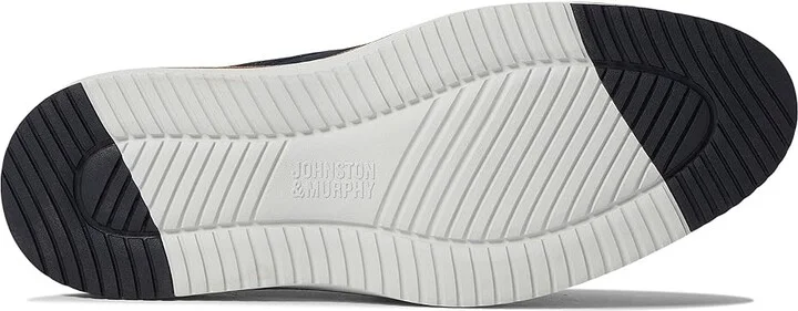 Johnston & Murphy Upton Plain Toe Men's Shoes Navy Tumbled Nubuck : 8.5 M (D), Suede/Leather - Image 3