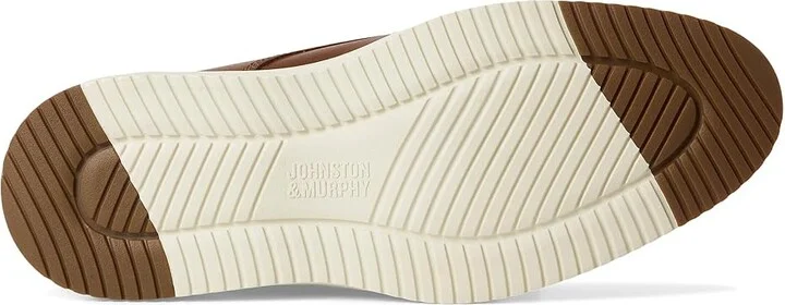 Johnston & Murphy Upton Plain Toe Men's Shoes Tan Full Grain : 8 M (D), Suede/Leather - Image 3
