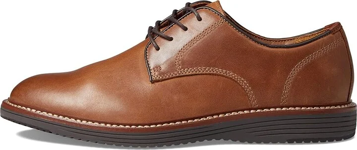 Johnston & Murphy Upton Plain Toe Men's Shoes Tan Oiled Full Grain : 8 M (D), Suede/Leather - Image 6