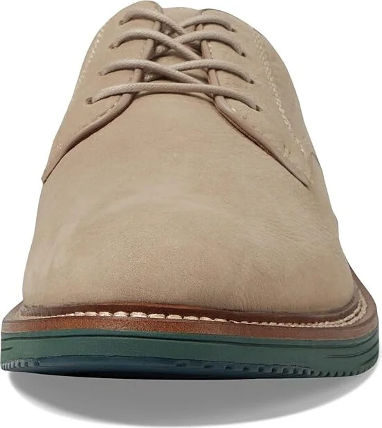 Johnston & Murphy Upton Plain Toe Men's Shoes Taupe Nubuck : 12 M (D), Suede/Leather - Image 5