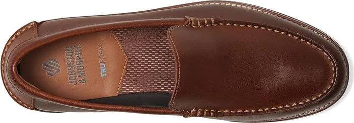 Johnston & Murphy Upton Venetian Men's Shoes Tan Full Grain 1 : 11.5 M (D), Leather - Image 2